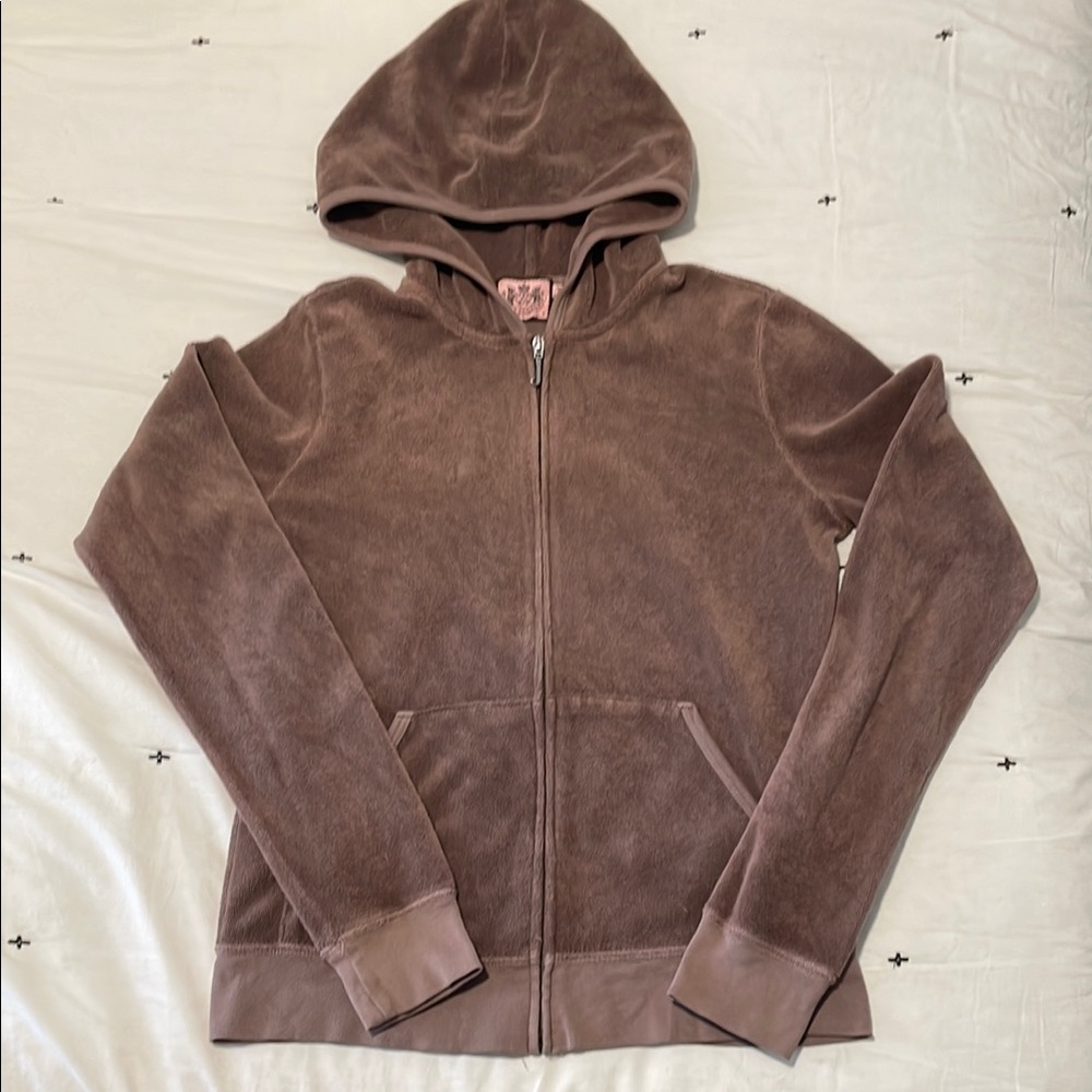 Juicy Couture zip-up jacket with hood